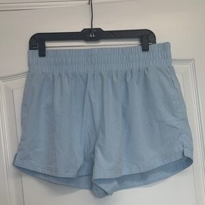 Varley Sky Blue Athletic Shorts